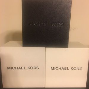 Lot of 3 Michael Kors Watch Cases